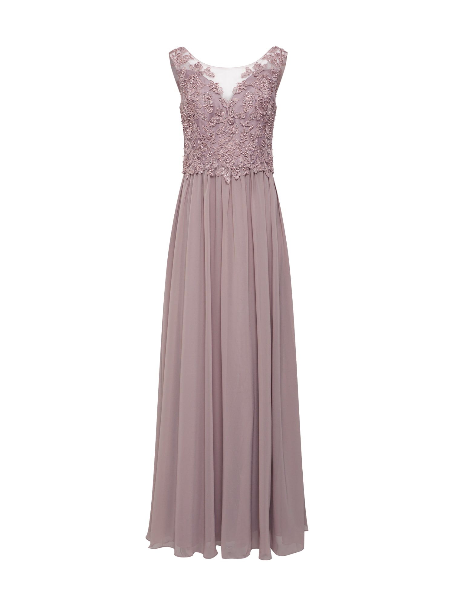 Mascara Rochie de seară 'BEADED LACE' moveină