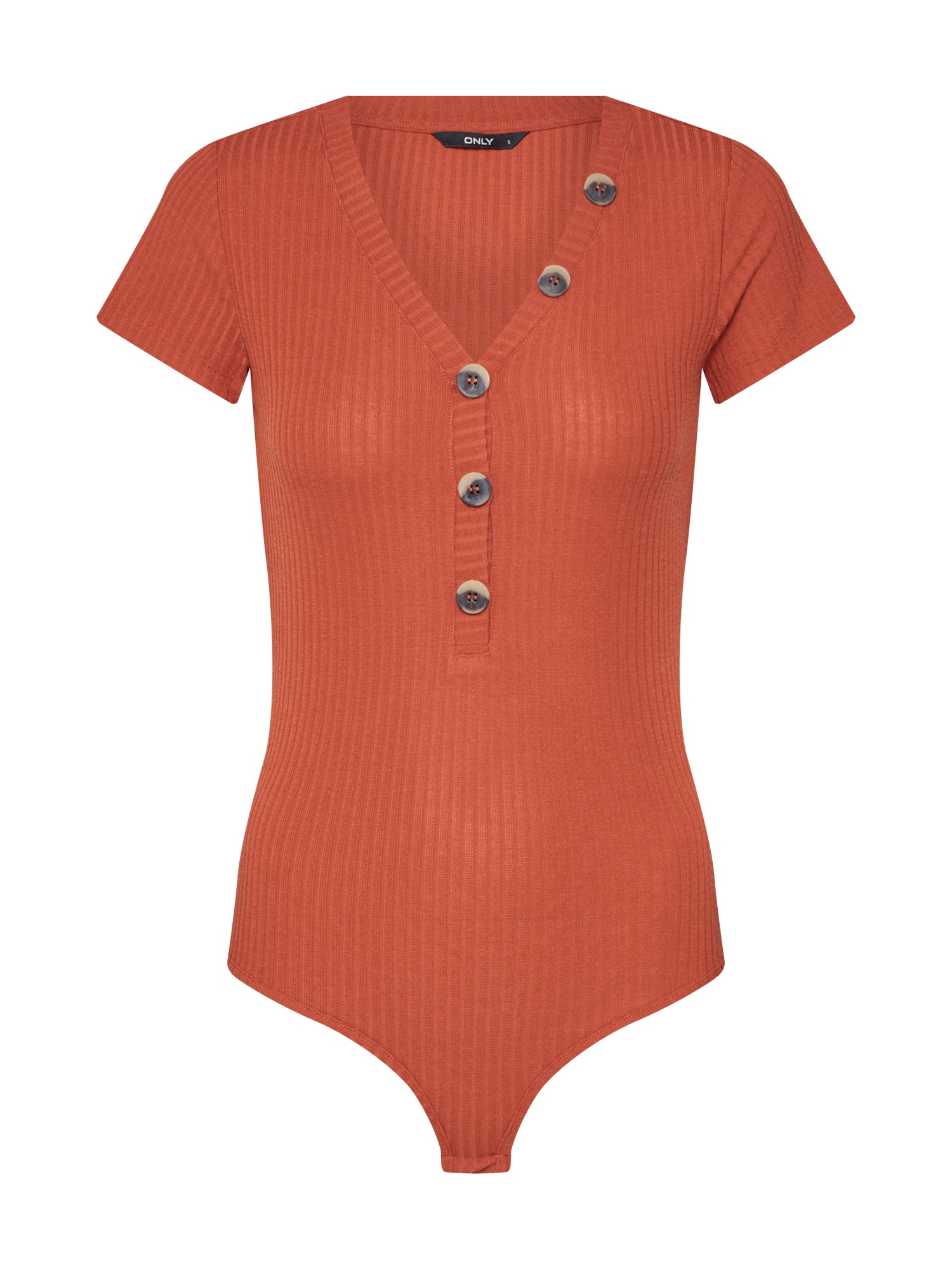 ONLY Tricou 'GINA'  roșu ruginiu