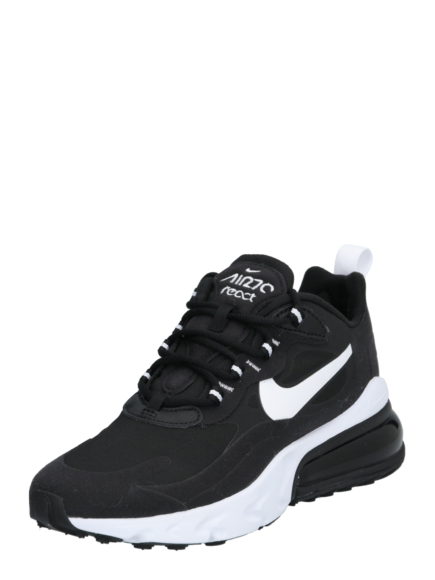 Nike Sportswear Sneaker low 'AIR MAX 270 REACT'  negru / alb
