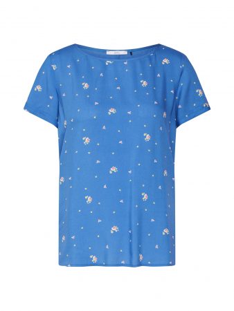 EDC BY ESPRIT Bluză  albastru / culori mixte