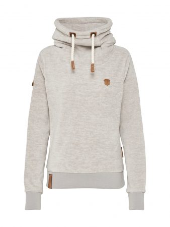 Naketano Bluză de molton  gri-maro