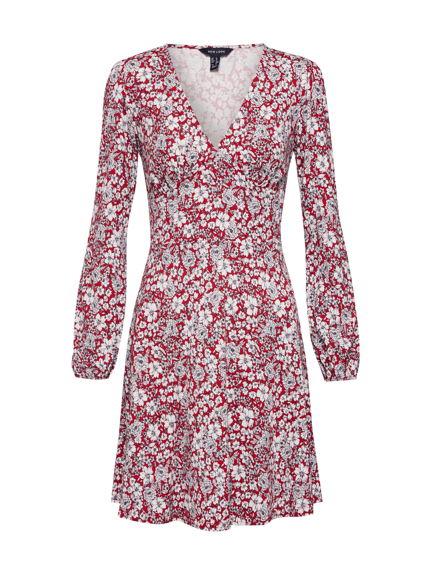 NEW LOOK Rochie  culori mixte / roșu