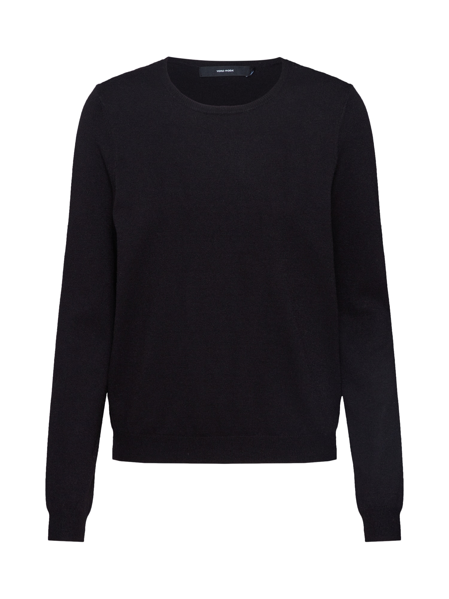 VERO MODA Pulover 'HAPPY'  negru