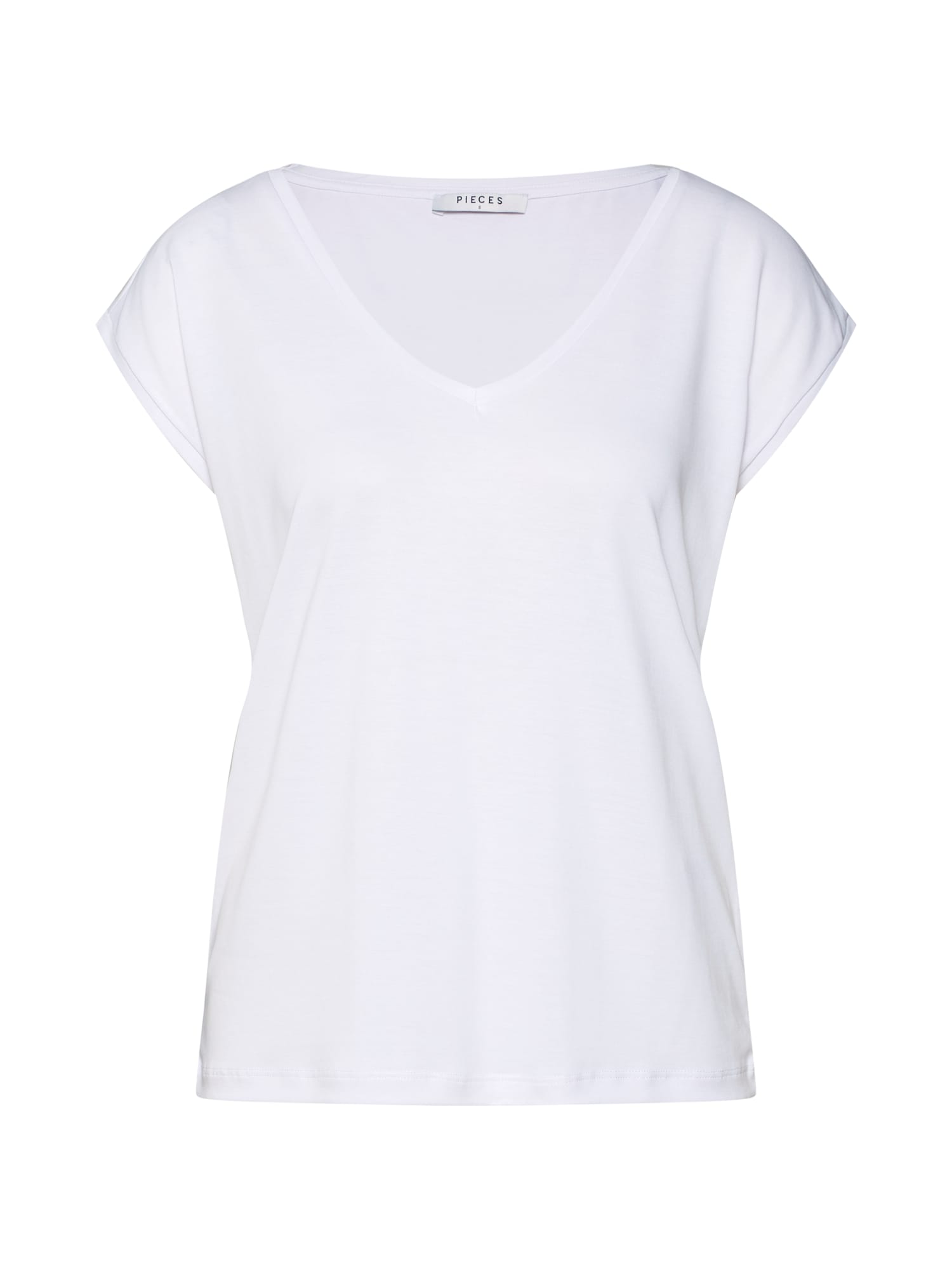 PIECES Tricou 'PCKAMALA TEE NOOS' alb