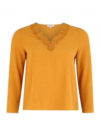ABOUT YOU Curvy Bluză 'Inken'  muștar