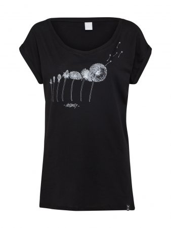 Iriedaily Tricou 'Evolution'  negru / alb