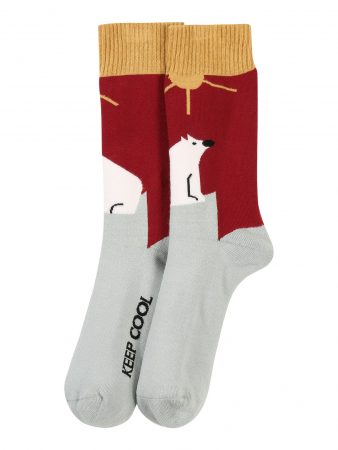 Bleed Clothing Șosete 'Safe The Arctic Socks'  albastru / galben / roșu