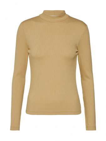 EDITED Tricou 'Inas'  maro cămilă / maro / galben auriu