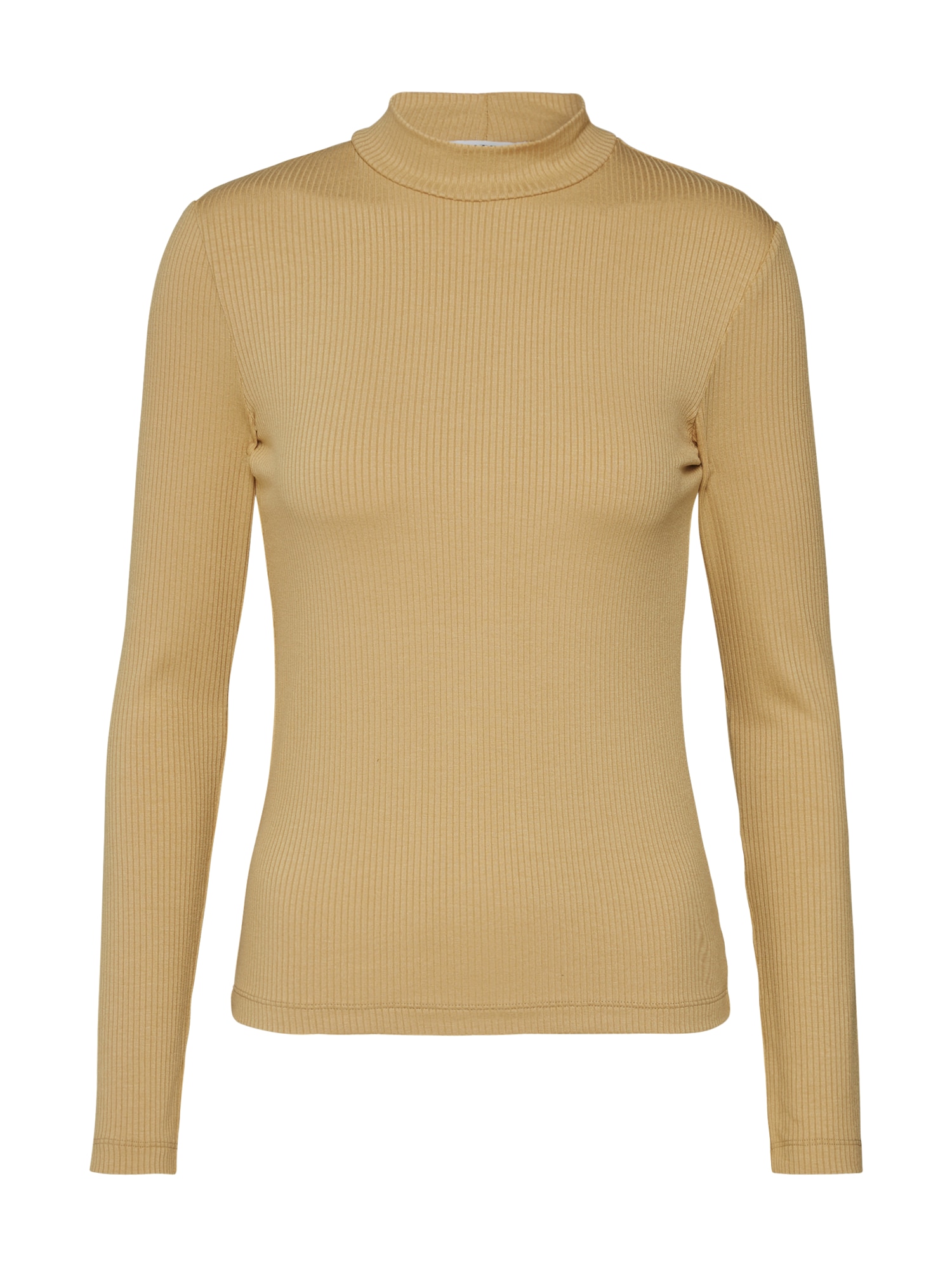 EDITED Tricou 'Inas' maro cămilă / maro / galben auriu