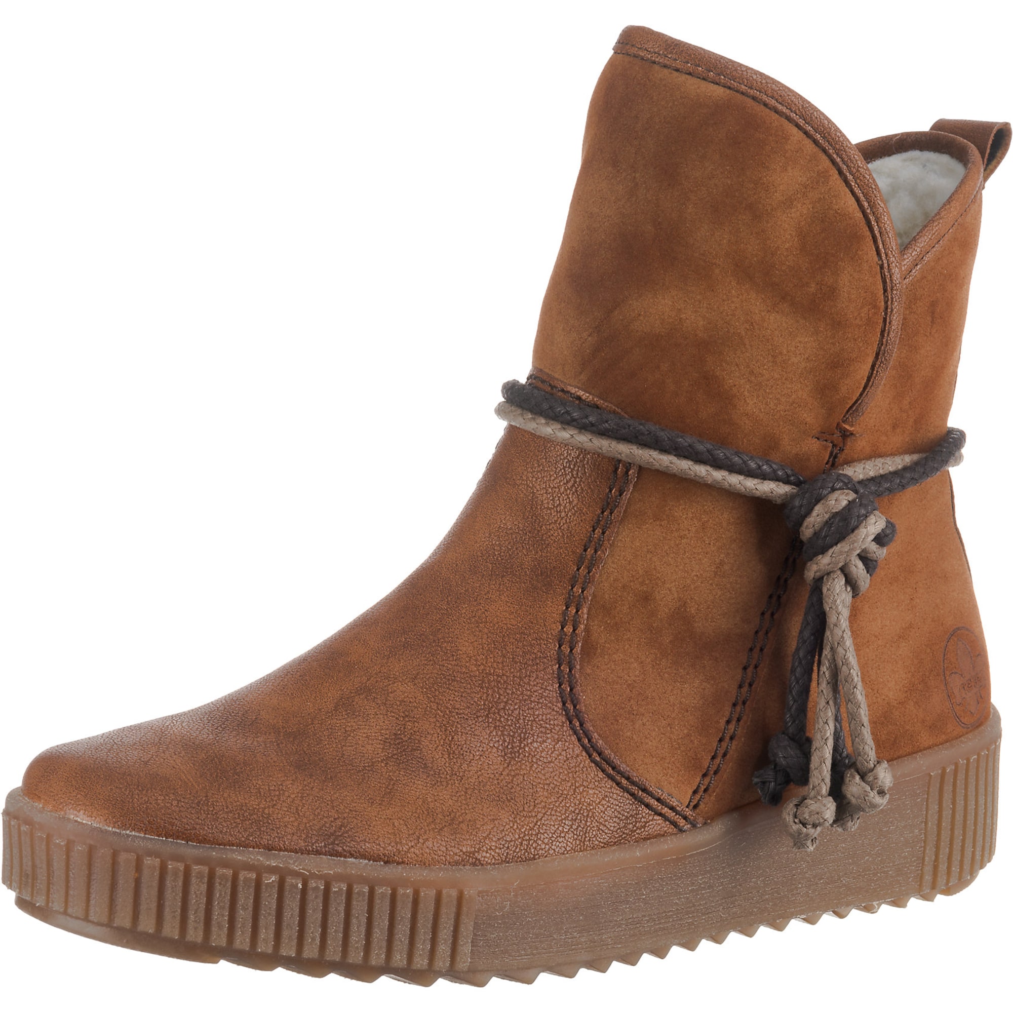 RIEKER Botine  maro