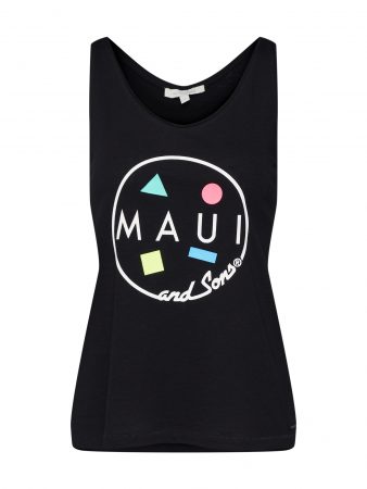 TOM TAILOR DENIM Top  culori mixte / negru