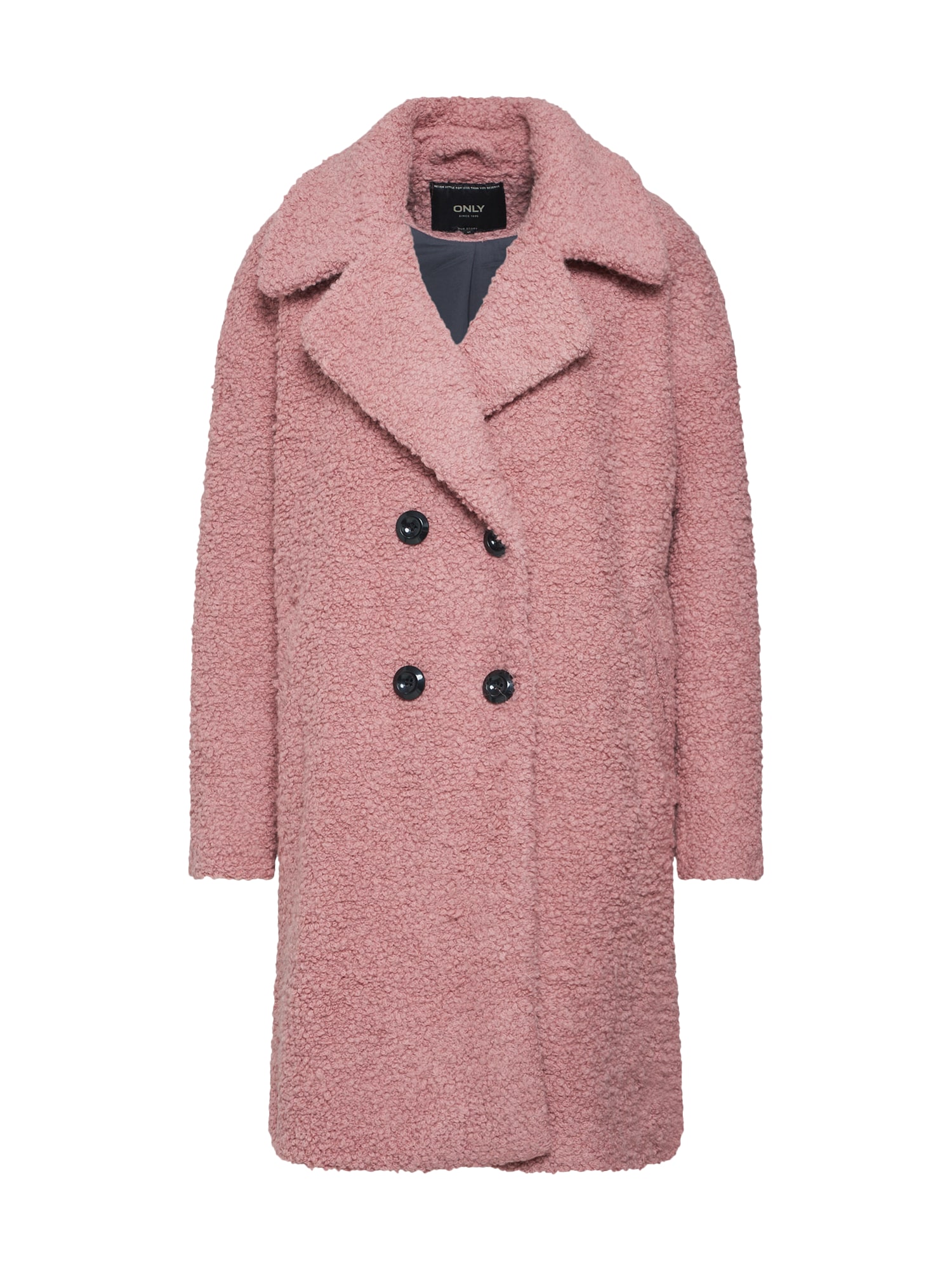ONLY Palton de iarnă  roze / negru