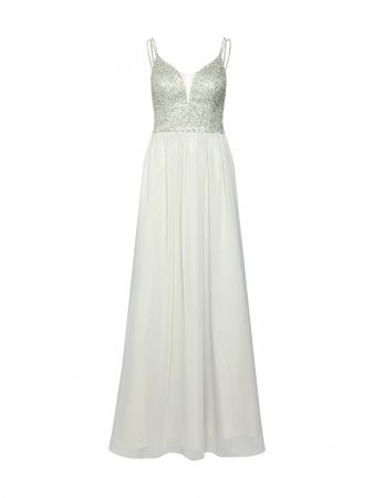 Mascara Rochie de seară 'DOUBLE STRAP BEADS'  mentă
