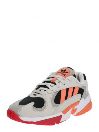 ADIDAS ORIGINALS Sneaker low 'YUNG-1'  gri deschis / coral / negru