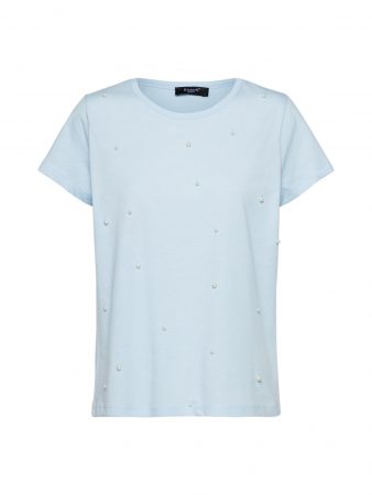 SISTERS POINT Tricou 'PERLA-SS'  albastru deschis