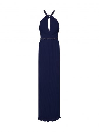 Mascara Rochie de seară 'Pleats'  navy