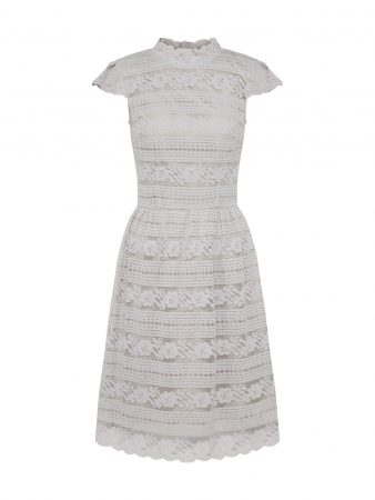 Carolina Cavour Rochie de cocktail  gri-maro