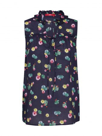 S.Oliver Bluză  navy / culori mixte