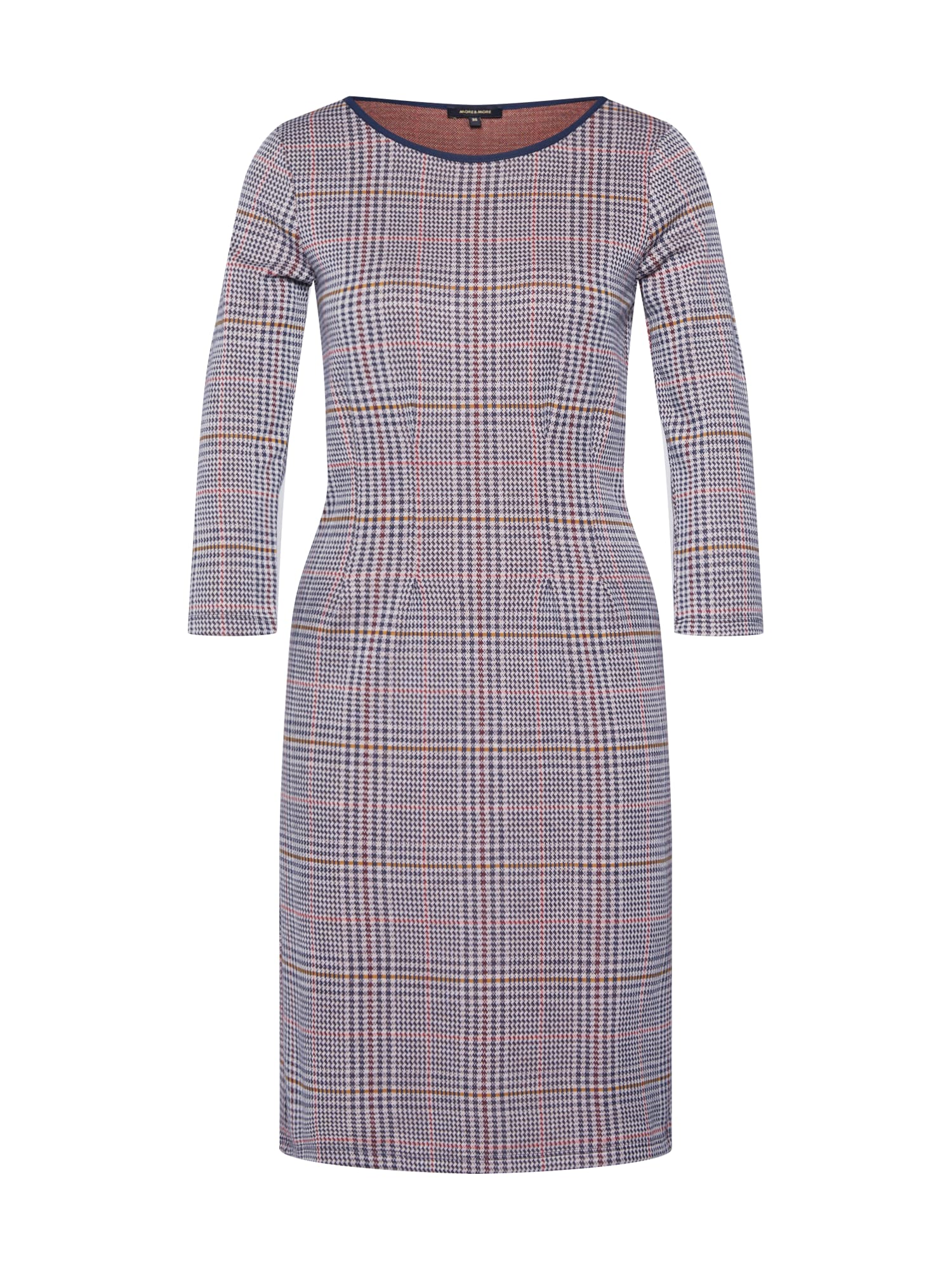 MORE & MORE Rochie  albastru închis / gri deschis / portocaliu deschis / bordeaux