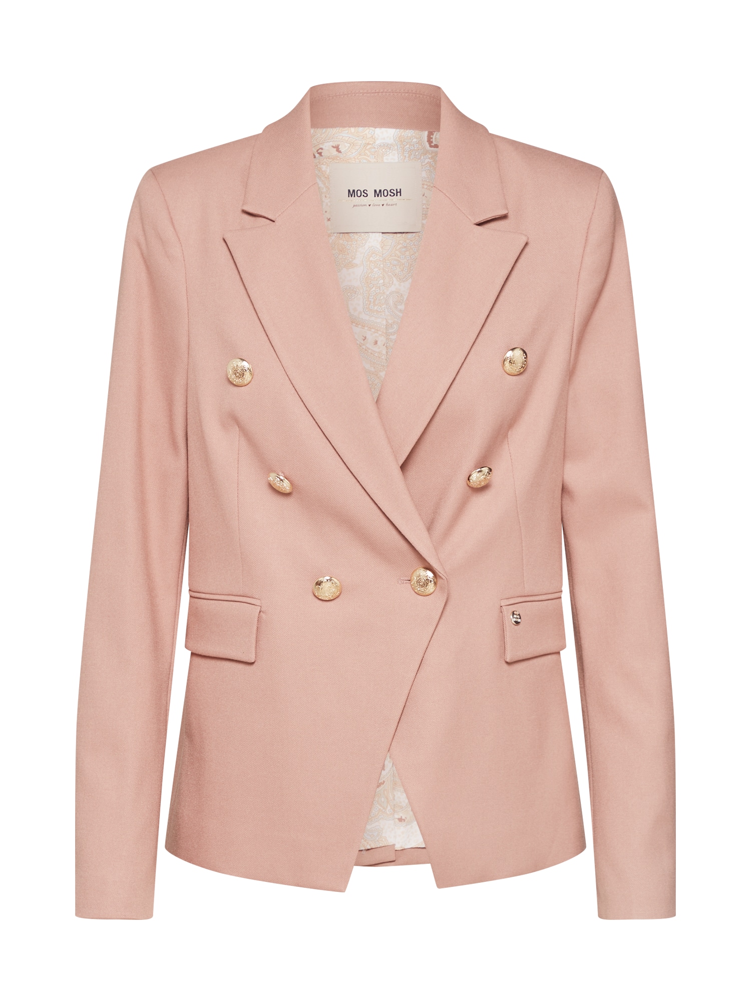 MOS MOSH Sacou 'Beliz Twiggy Blazer'  roze