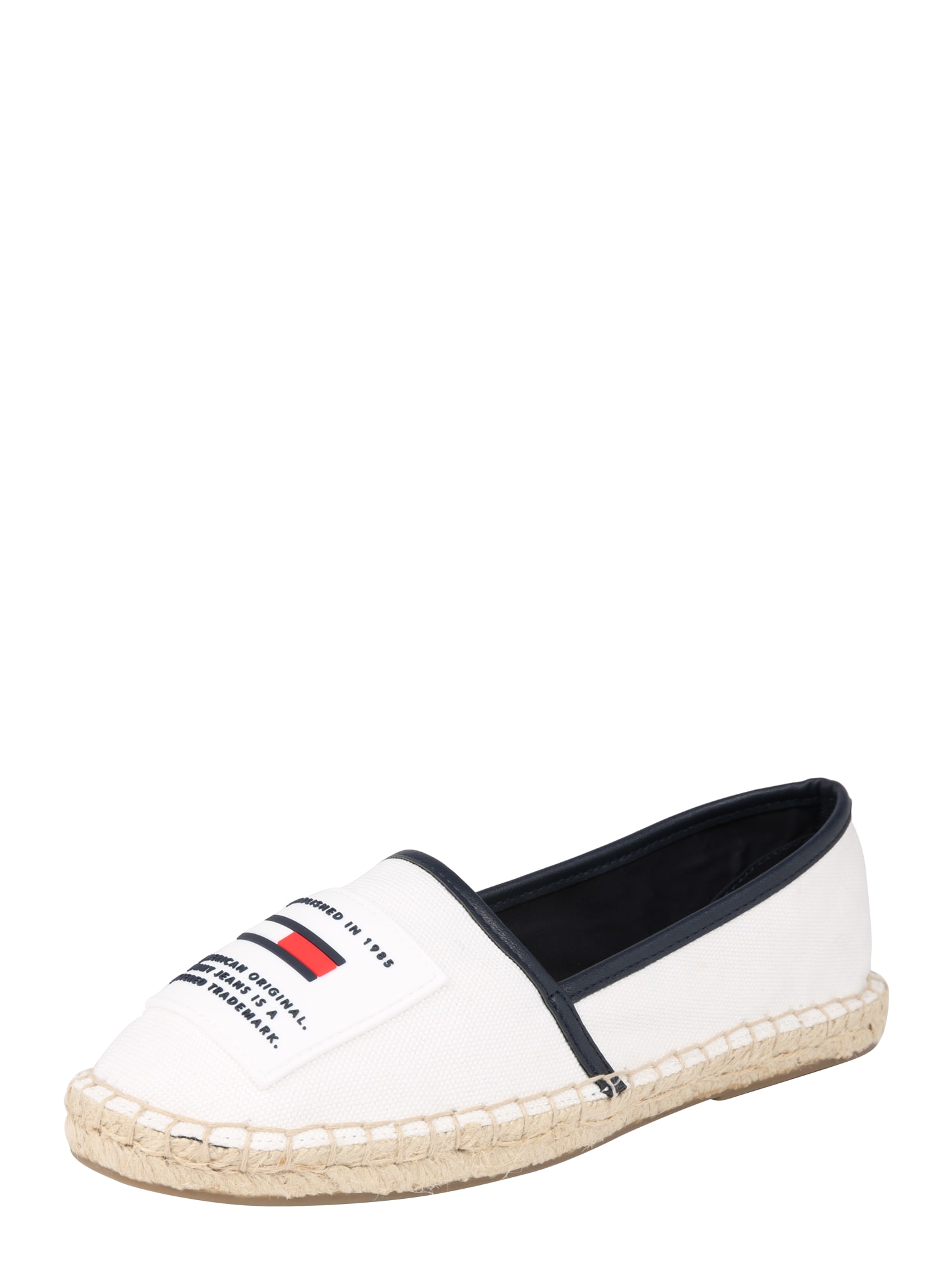 Tommy Jeans Espadrile 'SELIA'  navy / alb