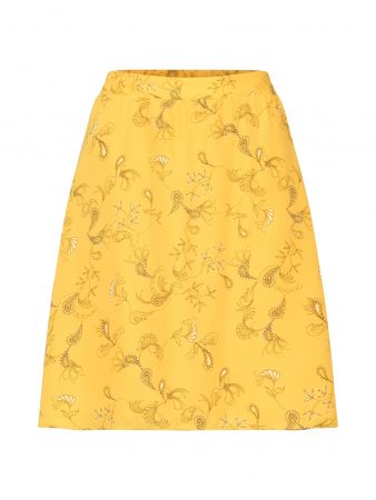 VILA Fustă  galben