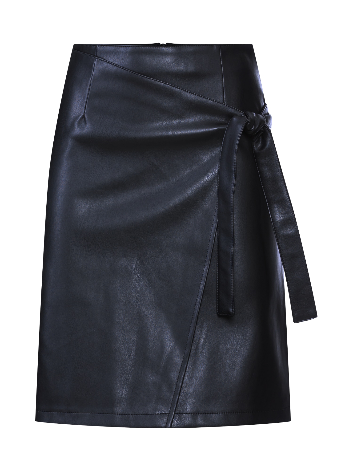 VILA Fustă 'VIPEN WRAP SKIRT/1' negru
