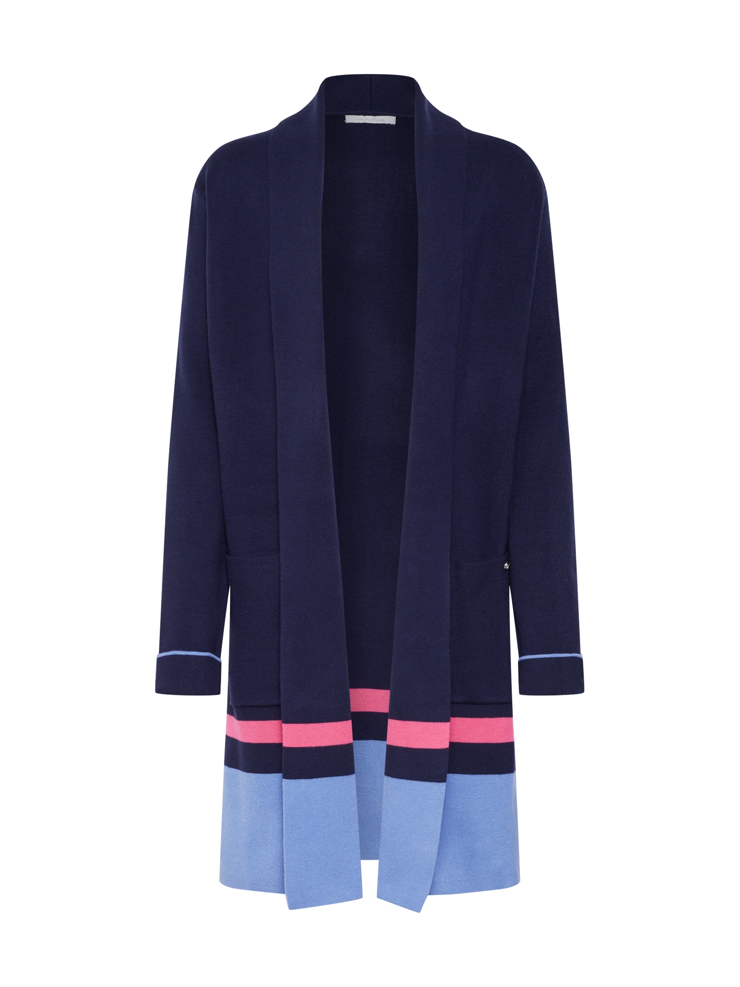 TOM TAILOR DENIM Geacă tricotată  albastru închis