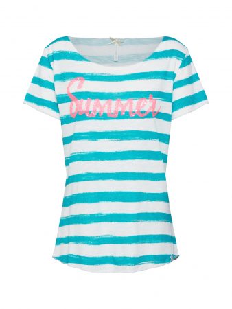 Key Largo Tricou  bej / mentă / roz