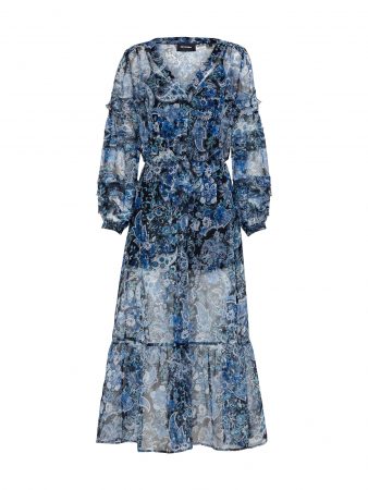 The Kooples Rochie 'BLUE CASHMERE'  albastru