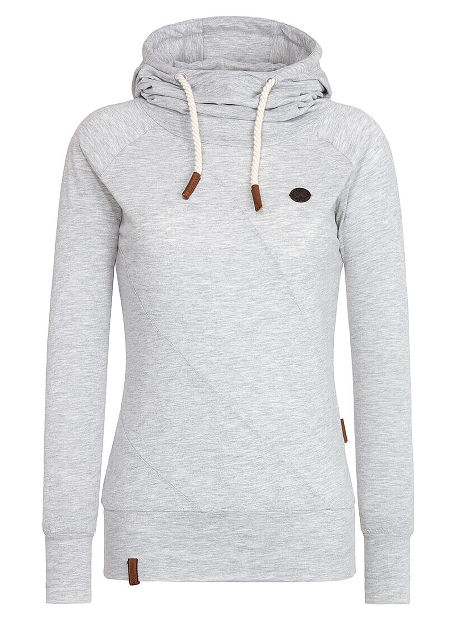 Naketano Bluză de molton 'Mandy'  gri amestecat