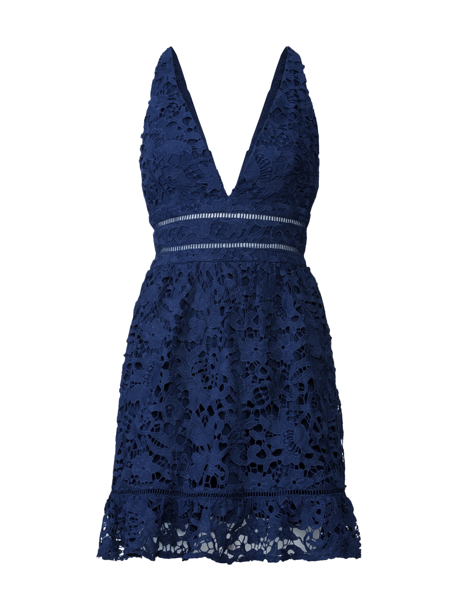 Love Triangle Rochie de cocktail 'Snow Storm'  navy