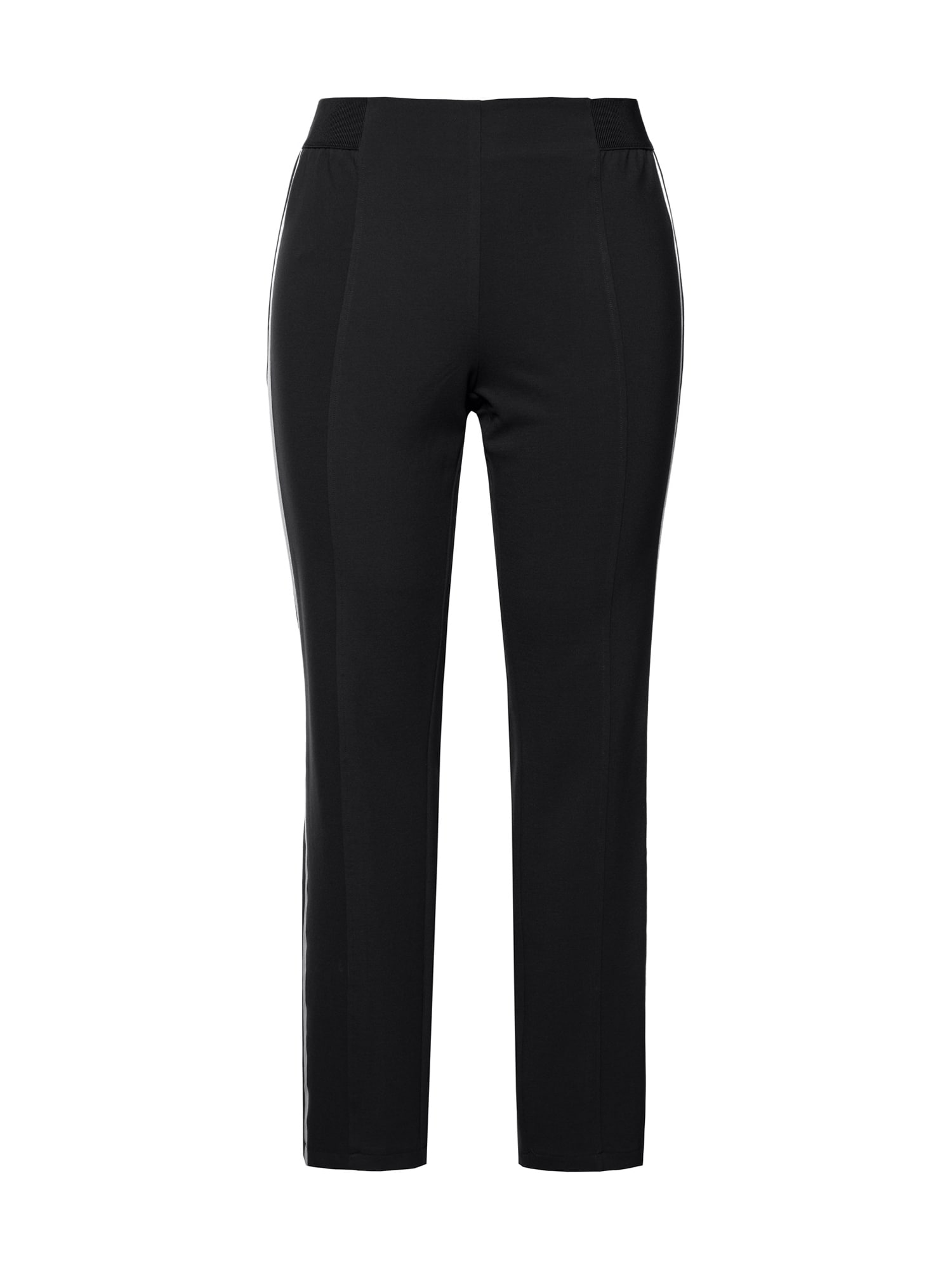 Ulla Popken Pantaloni cu dungă  negru