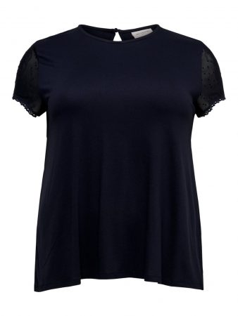 ONLY Carmakoma Tricou 'ELENA'  albastru închis