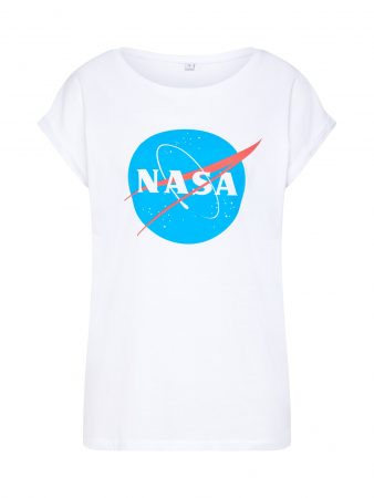 Merchcode Tricou 'Nasa Insignia'  albastru / culori mixte / alb