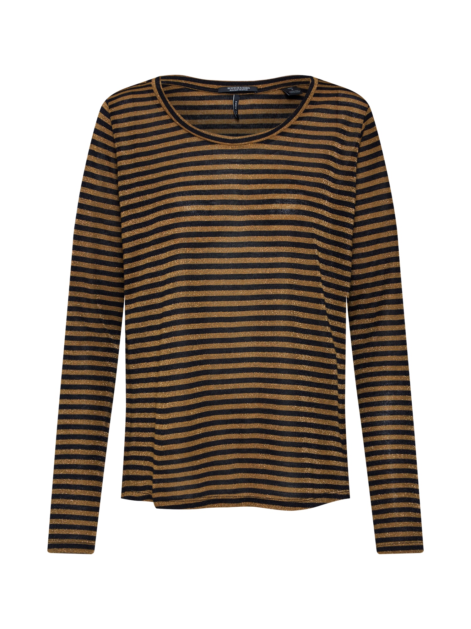 SCOTCH & SODA Tricou maro / negru