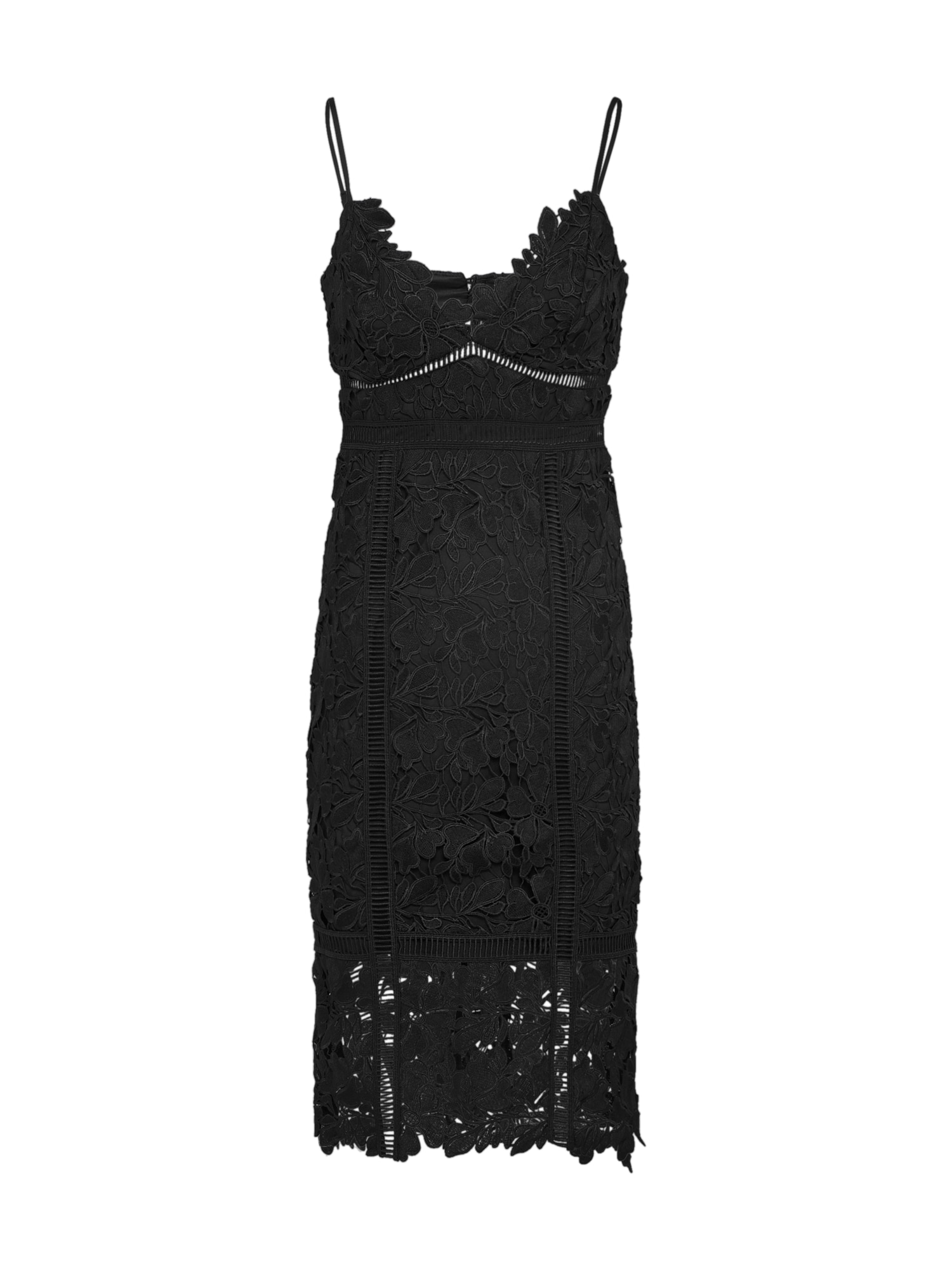 Bardot Rochie de cocktail 'Botanica'  negru