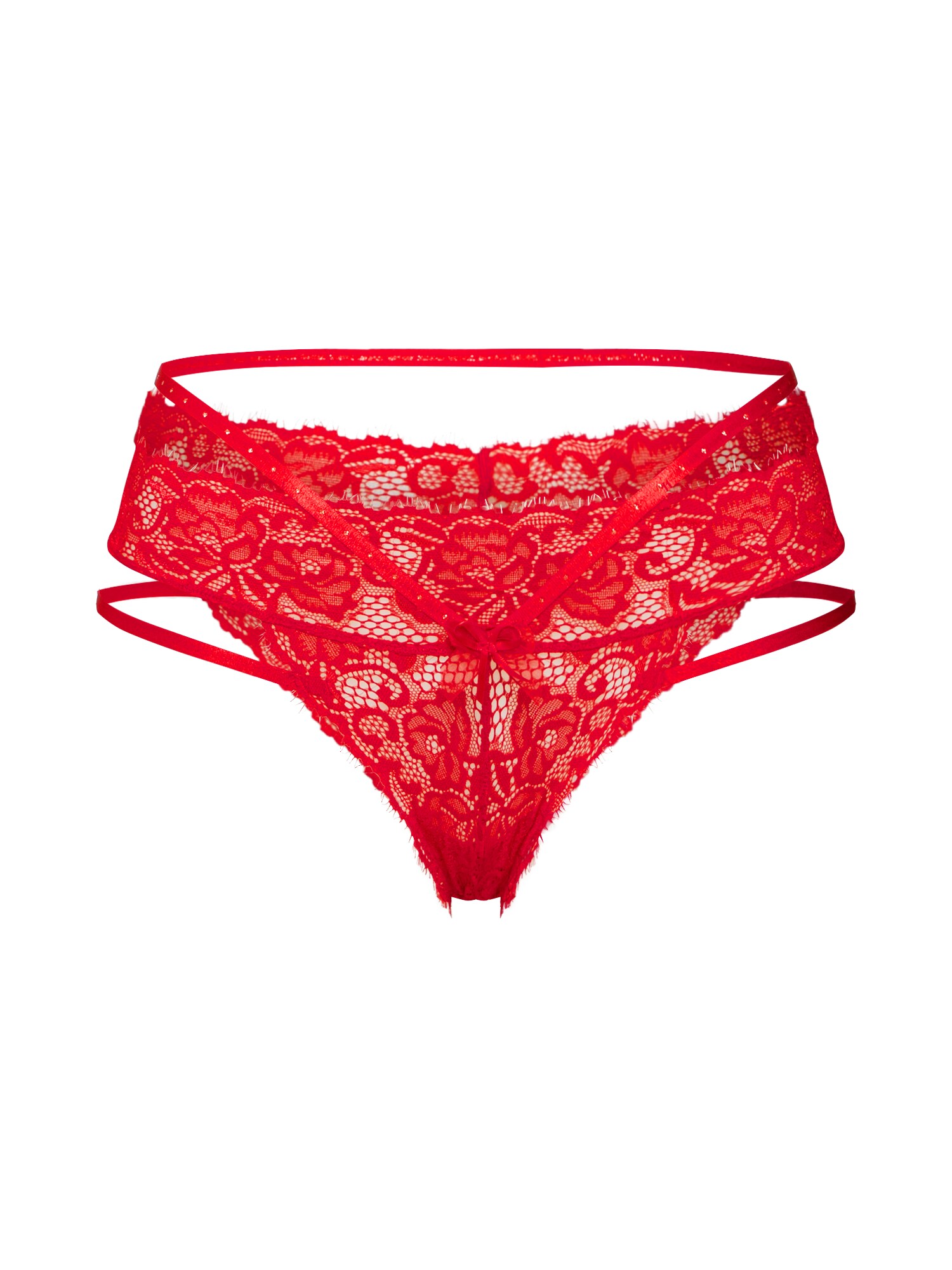 Hunkemöller Tanga 'Adele brazilian l'  roșu