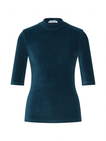 EDITED Tricou 'Manjola'  albastru noapte