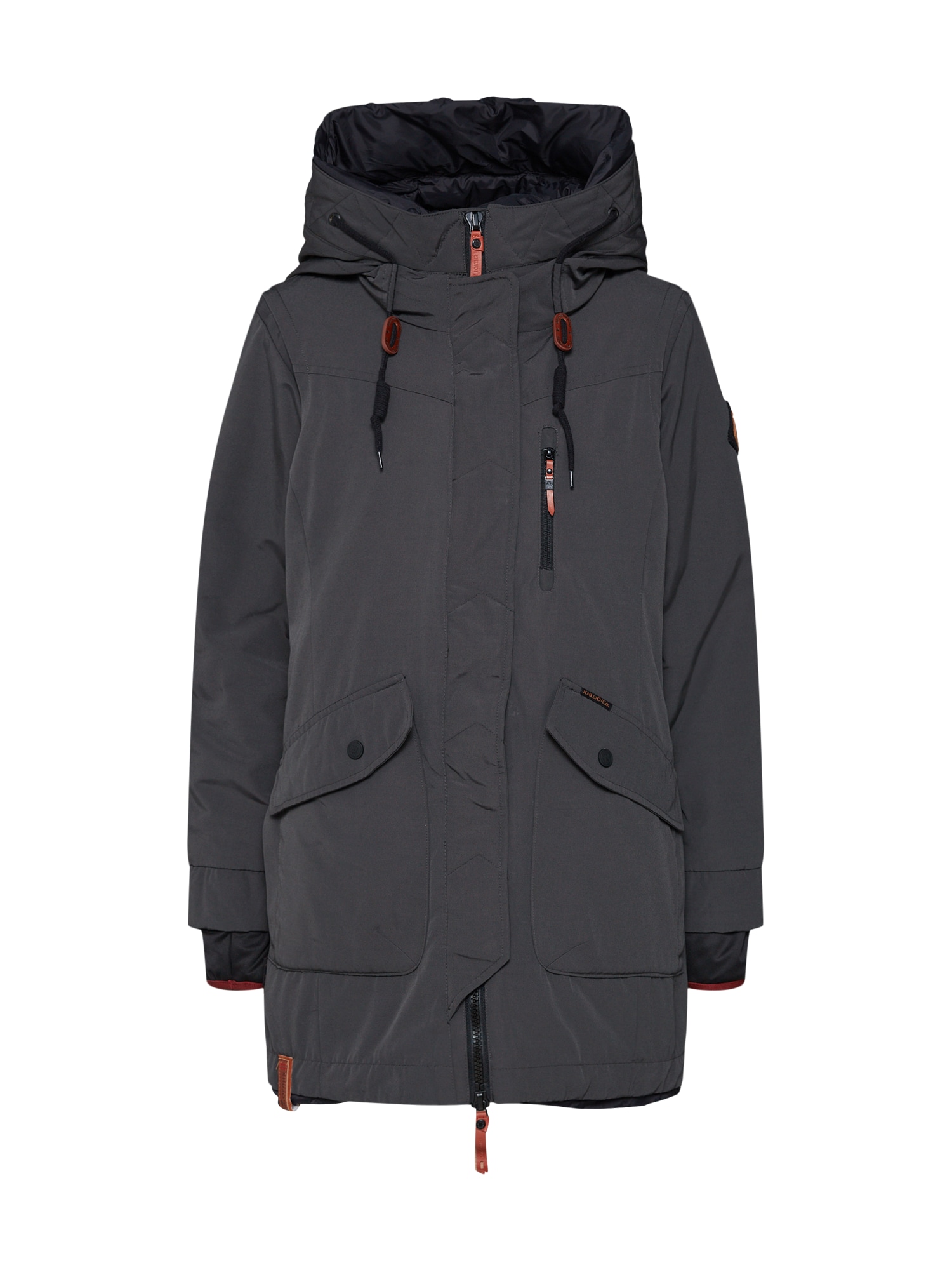 Khujo Parka de iarnă 'PHILICE' gri bazalt