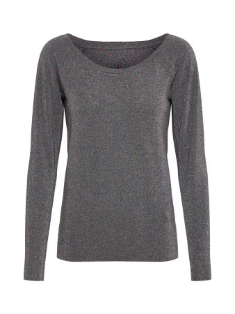 Herrlicher Tricou 'Valencia'  gri amestecat