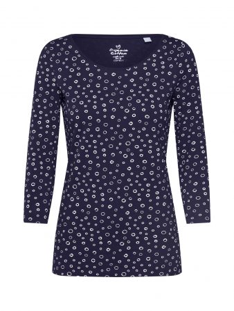 ESPRIT Tricou 'CORE OCS AOP T'  navy