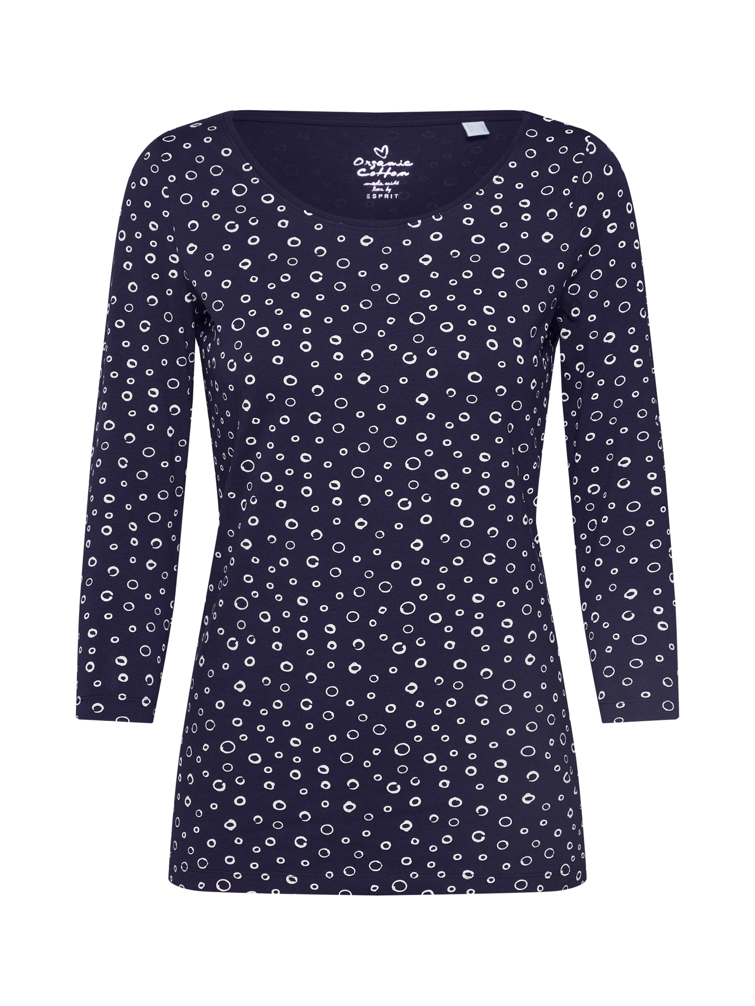 ESPRIT Tricou 'CORE OCS AOP T' navy