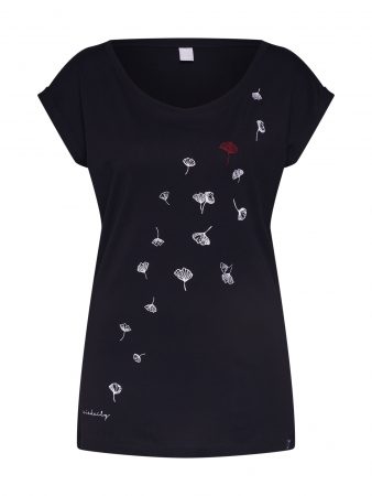 Iriedaily Tricou 'All Fauny'  negru / alb