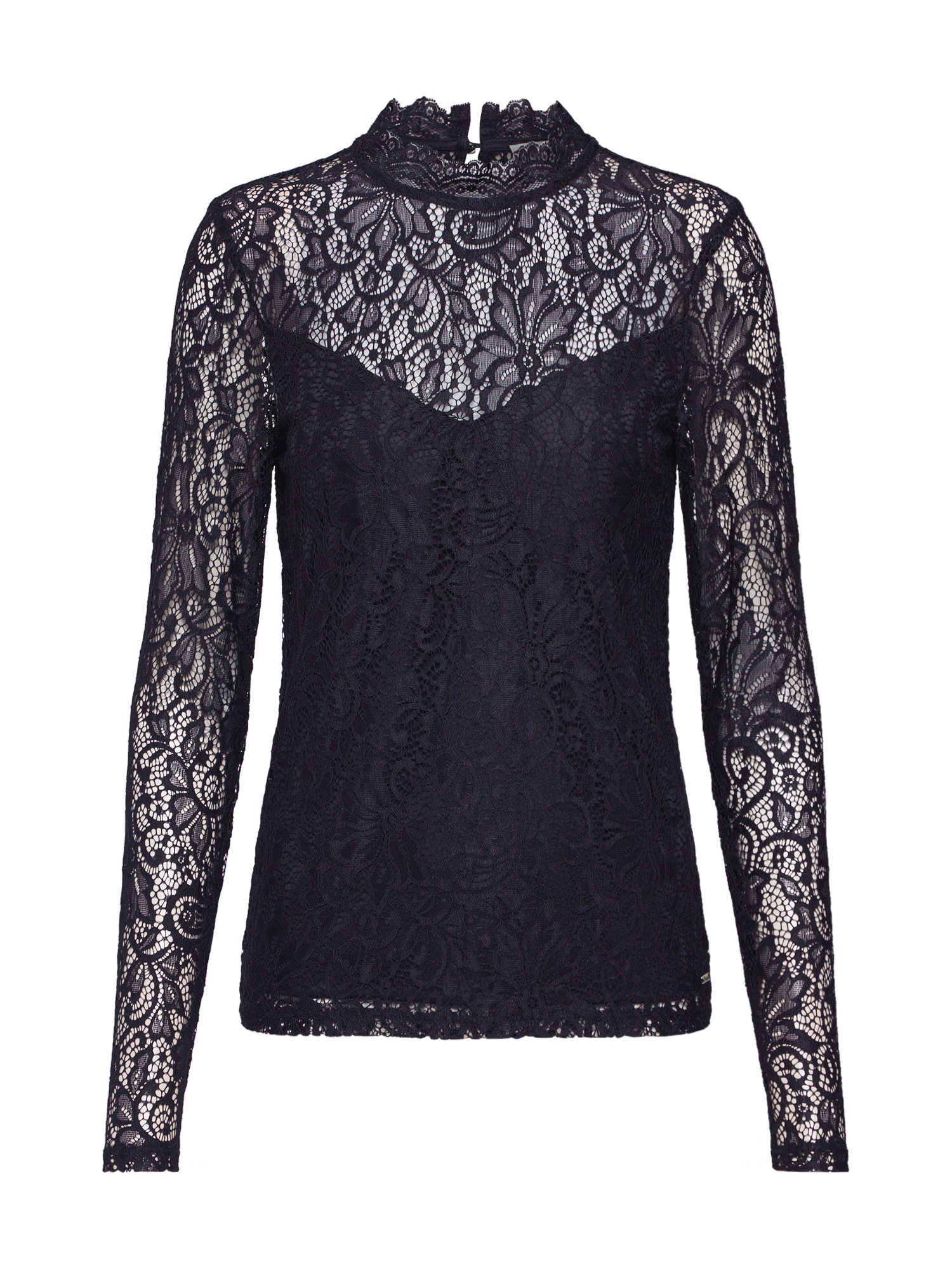 TOM TAILOR DENIM Bluză  negru