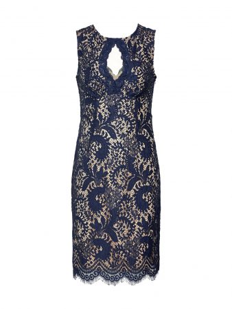 SWING Rochie de cocktail  bej / albastru / negru