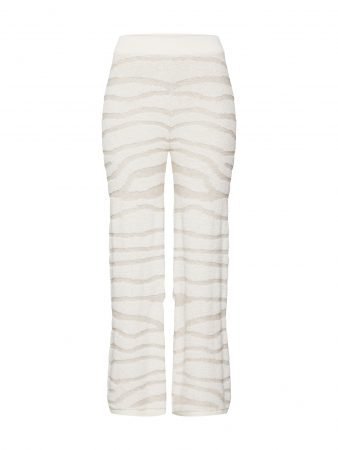 Ragdoll LA Pantaloni 'Zebra Knit Pant'  crem