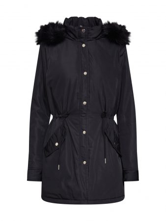 Urban Classics Parka de primăvară-toamnă  negru