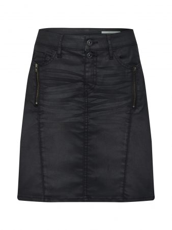 EDC BY ESPRIT Fustă 'MR SKIRT'  denim negru