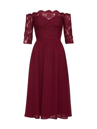 Chi Chi London Rochie de cocktail 'ANNA-MARIE'  bordeaux